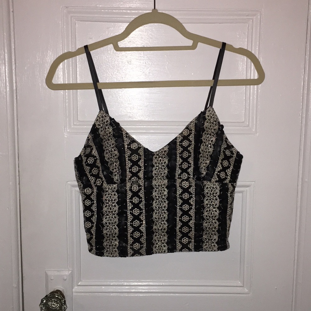 Glittery tank